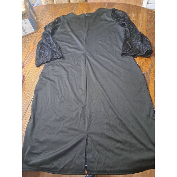 New Fit Like 2X Sequin Lace Bodycon Party Prom Homecoming Special Occasion Dress - Picture 6 of 7